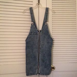 Vintage Jean Overall Dress